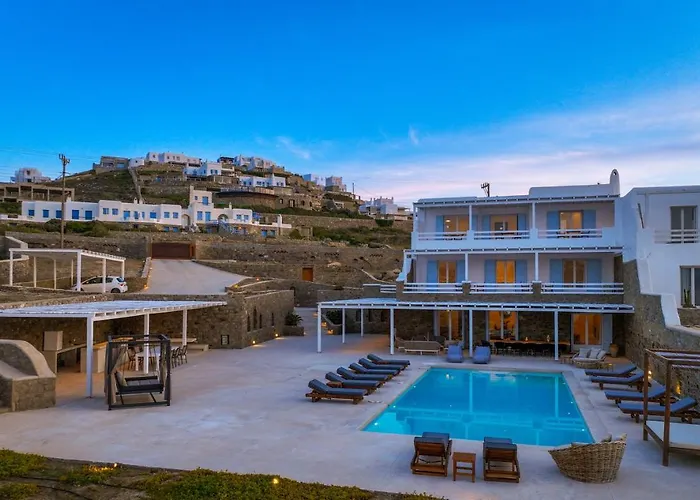 Majestic Ciel Private Villa Mykonos Town